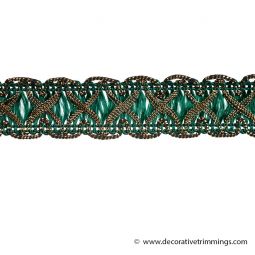 Emerald Renaissance Cross Stitch