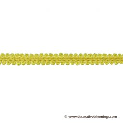 Yellow 1/2 Inch "Chinese Braid"
