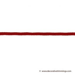 1/4 Inch (7mm) Cherry Red Rayon File Braid