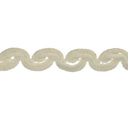 1/2 Inch Cotton Clamshell Trim