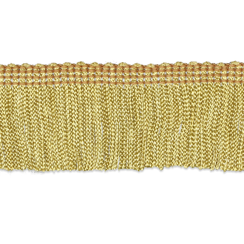 decorativetrimmings.com 2 Inch Gold Chainette Fringe