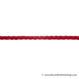 1/8 Inch Cherry Red Twist Cord