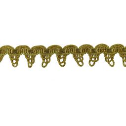 Metallic Gold Knitted Loop