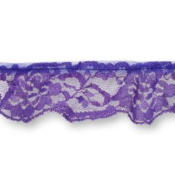 Purple 1 3/4 Inch Orchid Lace