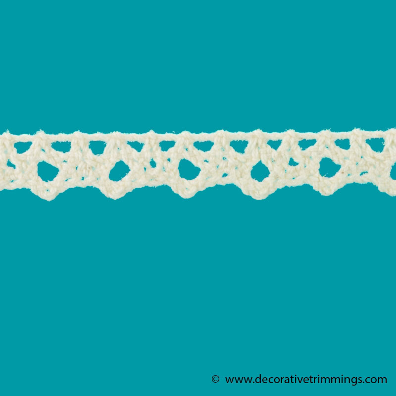 Natural 1/2 Inch Cluny Lace Edge | Decorative Trimmings LLC